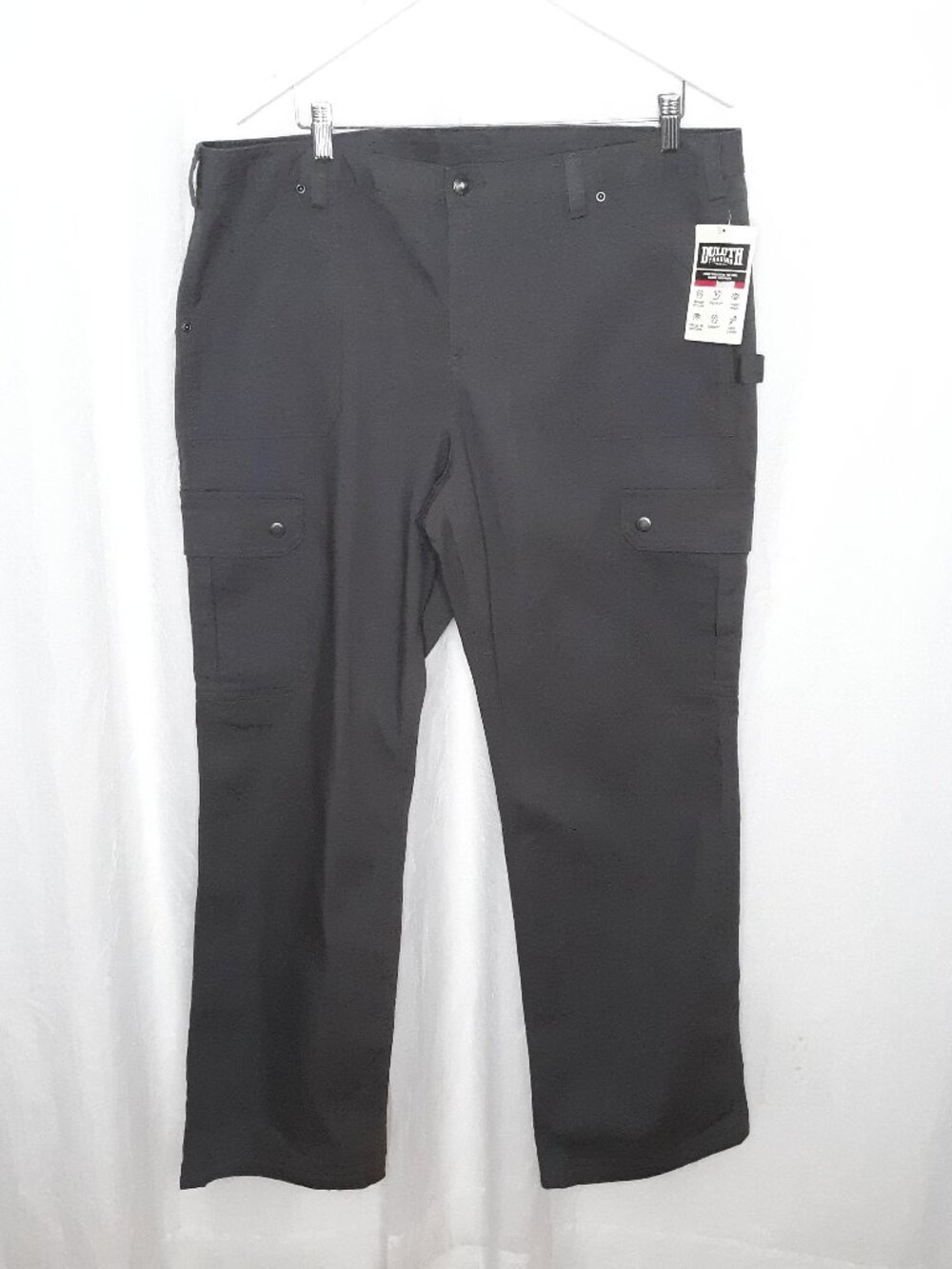Women's DuluthFlex Firehouse Relaxed Cargo Pants Dark Gray